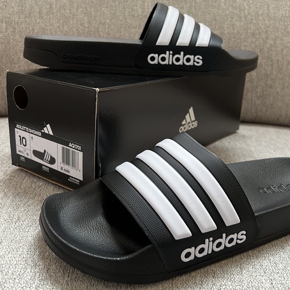 adidas Other - Adidas Men’s Adilette Shower Slides 10